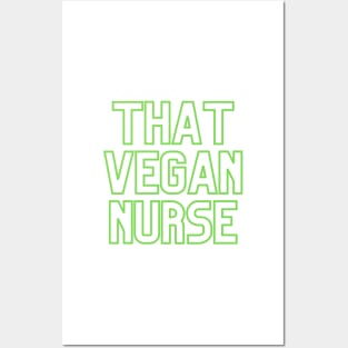That Vegan Nurse Posters and Art